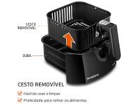 Air Fryer Mondial AFN-40-BF Preta com Timer - 15