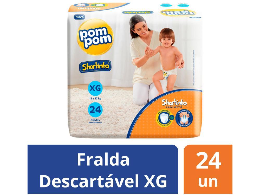 Fralda Shortinho Pom Pom Tam. XG - 2