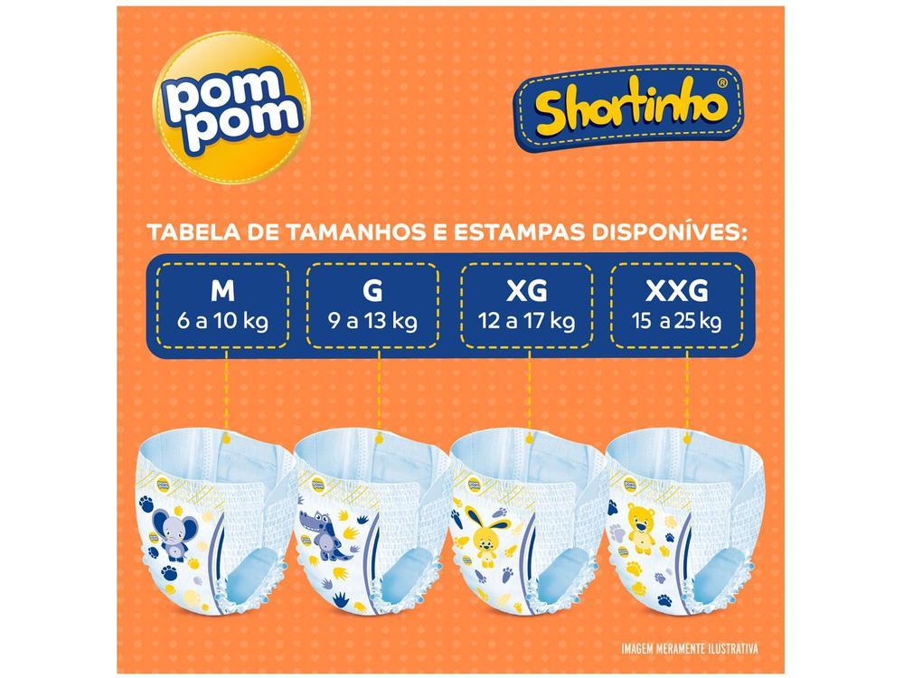 Fralda Shortinho Pom Pom Tam. G - 4