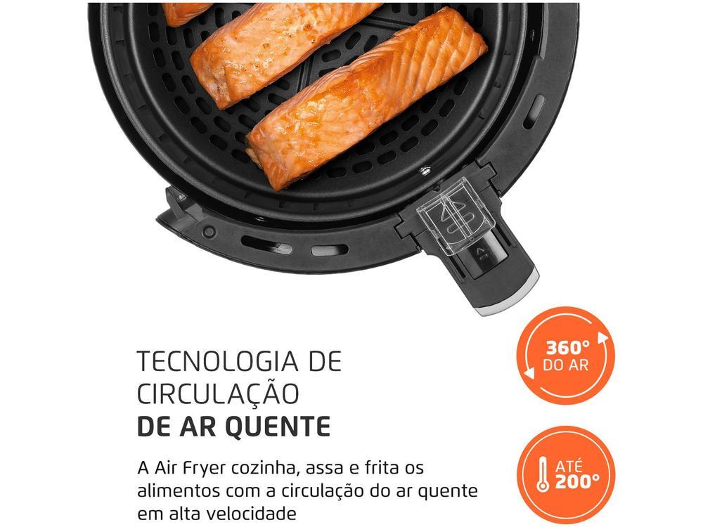 Air Fryer Mondial Pratic AF-30-I Preto e Inox 3,5L com Timer - 15