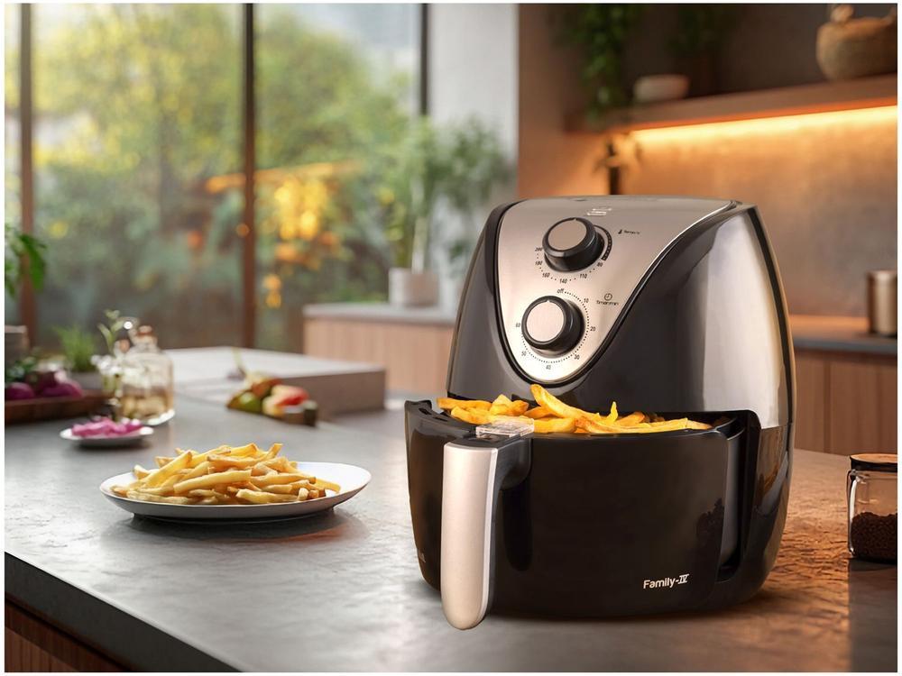 Air Fryer Mondial Pratic AF-30-I Preto e Inox 3,5L com Timer - 9
