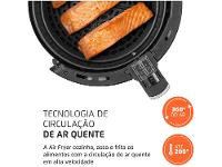 Air Fryer Mondial Pratic AF-30-I Preto e Inox 3,5L com Timer - 6