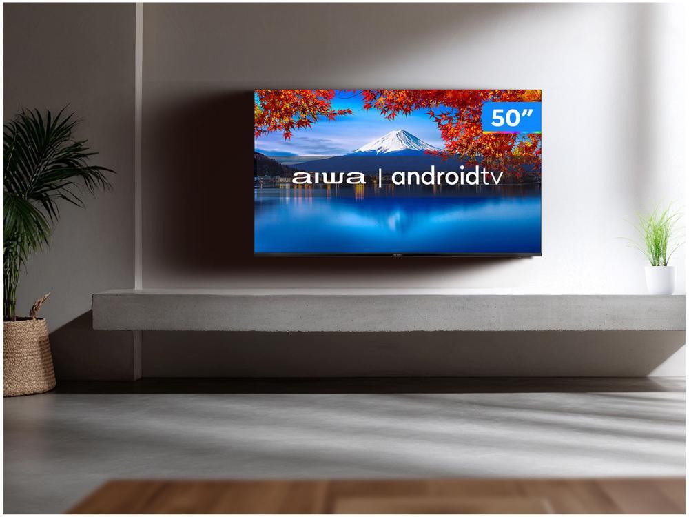 Smart TV 50” 4K D-LED AIWA VA Wi-Fi Bluetooth - 3