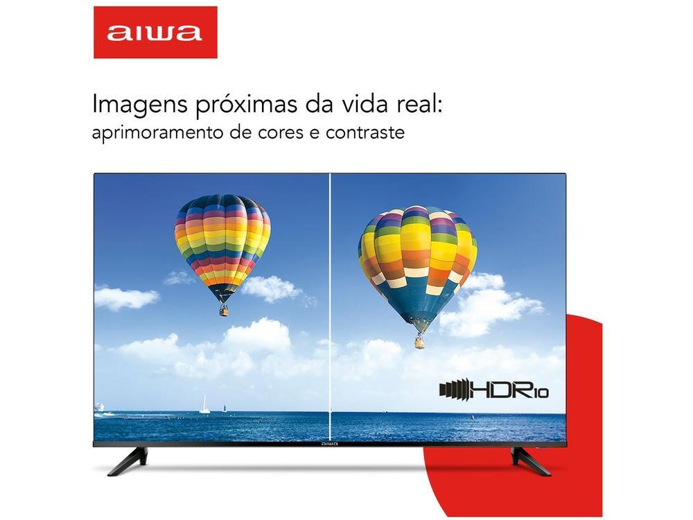 Smart TV 50” 4K D-LED AIWA VA Wi-Fi Bluetooth - 4