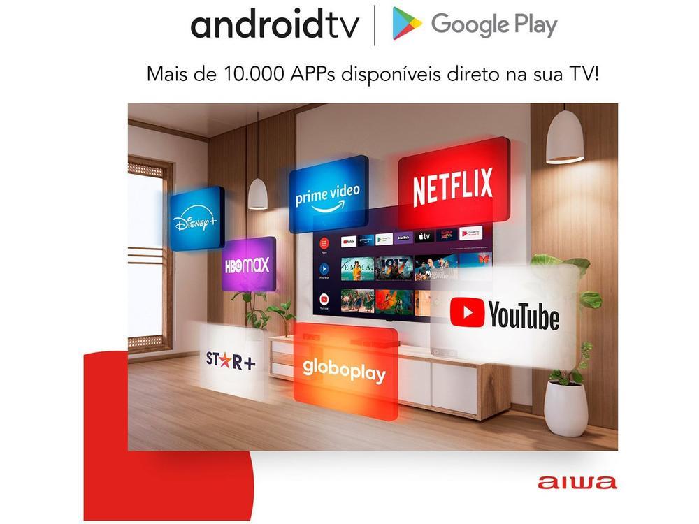 Smart TV 50” 4K D-LED AIWA VA Wi-Fi Bluetooth - 7