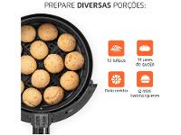 Air Fryer Mondial Pratic AF-30-I Preta 3,5L com Timer - 13
