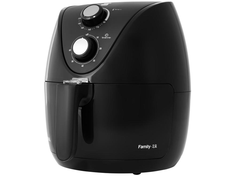 Fritadeira Elétrica sem Óleo/Air Fryer Mondial Pratic AF-35-BF Preta 3,5L com Timer - 19