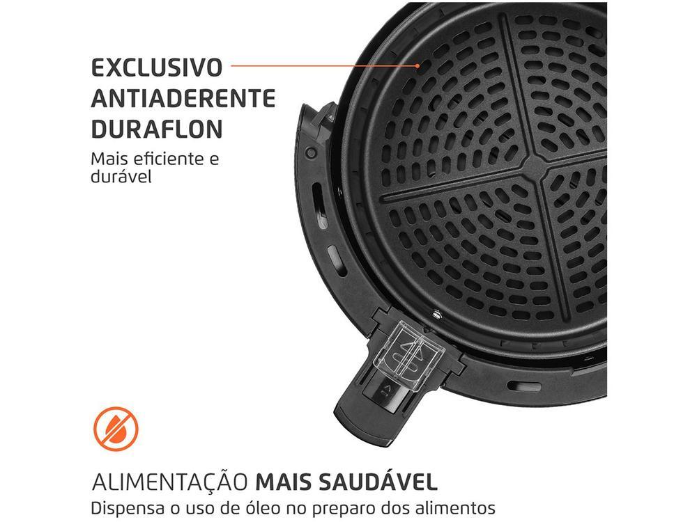 Fritadeira Elétrica sem Óleo/Air Fryer Mondial Pratic AF-35-BF Preta 3,5L com Timer - 8