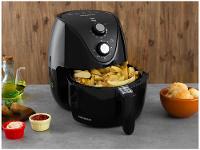 Fritadeira Elétrica sem Óleo/Air Fryer Mondial Pratic AF-35-BF Preta 3,5L com Timer - 12