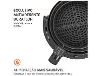 Fritadeira Elétrica sem Óleo/Air Fryer Mondial Pratic AF-35-BF Preta 3,5L com Timer - 25