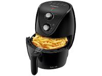 Fritadeira Elétrica sem Óleo/Air Fryer Mondial Pratic AF-35-BF Preta 3,5L com Timer - 1
