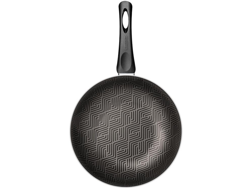 Frigideira Antiaderente Tramontina de Alumínio Funda Paris Chumbo 28cm - 3