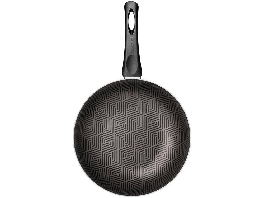 Frigideira Antiaderente Tramontina de Alumínio Funda Paris Chumbo 24cm - 3