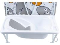 Banheira de Bebê com Suporte e Trocador