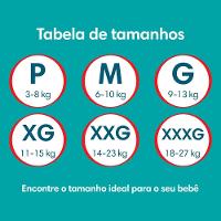 Fralda Calça Pampers Pants Ajuste Total Tam. XXG 14 a 23kg 78 Unidades - 9