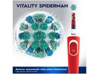 Escova de Dente Elétrica Infantil Oral-B Marvel Homem-Aranha Recarregável - 18