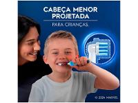 Escova de Dente Elétrica Infantil Oral-B Marvel Homem-Aranha Recarregável - 24