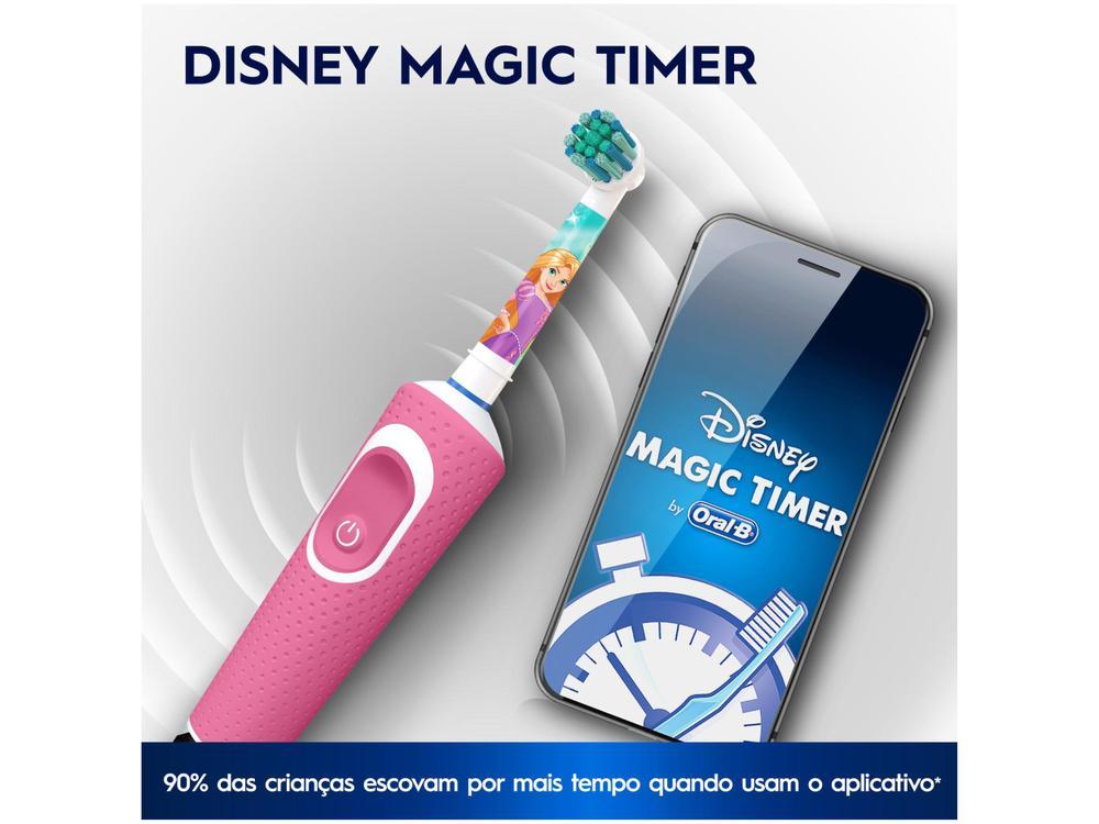 Escova de Dente Elétrica Infantil Disney Princess - 4