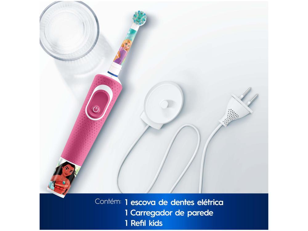 Escova de Dente Elétrica Infantil Disney Princess - 5