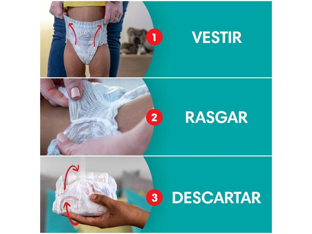 Fralda Calça Pampers Pants Ajuste Total Tam. M 6 a 10kg 112 Unidades - 25