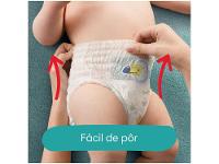 Fralda Calça Pampers Pants Ajuste Total Tam. M 6 a 10kg 112 Unidades - 16