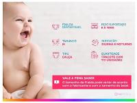 Fralda Calça Pampers Pants Ajuste Total Tam. M 6 a 10kg 112 Unidades - 3