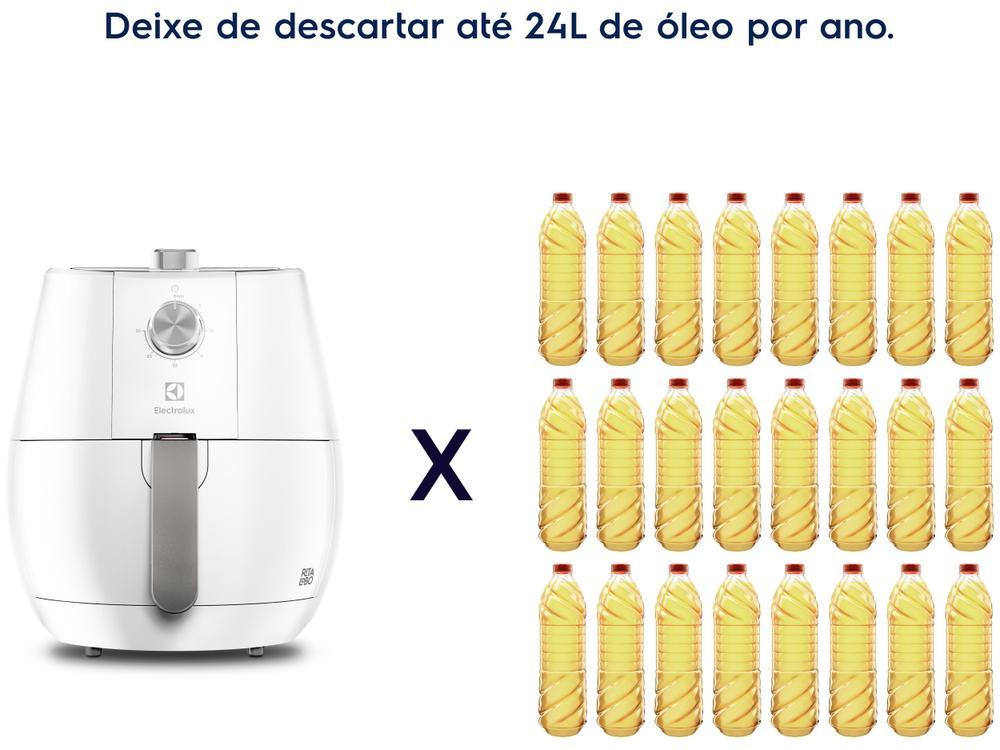 Air Fryer Electrolux Efficient por Rita Lobo Branca 3,2L com Timer - 17