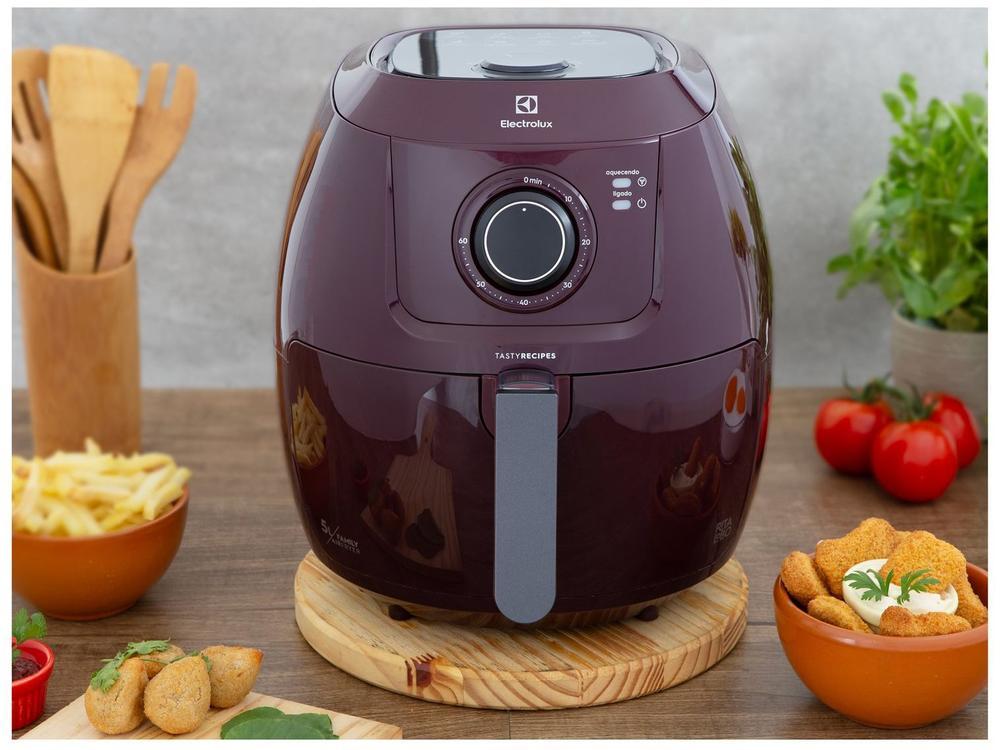 Air Fryer Electrolux Family Efficient EAF51 Dark Red 6,5L com Timer - 9
