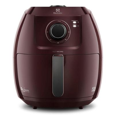 Air Fryer Electrolux Family Efficient EAF51 Dark Red 6,5L com Timer