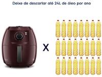 Air Fryer Electrolux Family Efficient EAF51 Dark Red 6,5L com Timer - 14