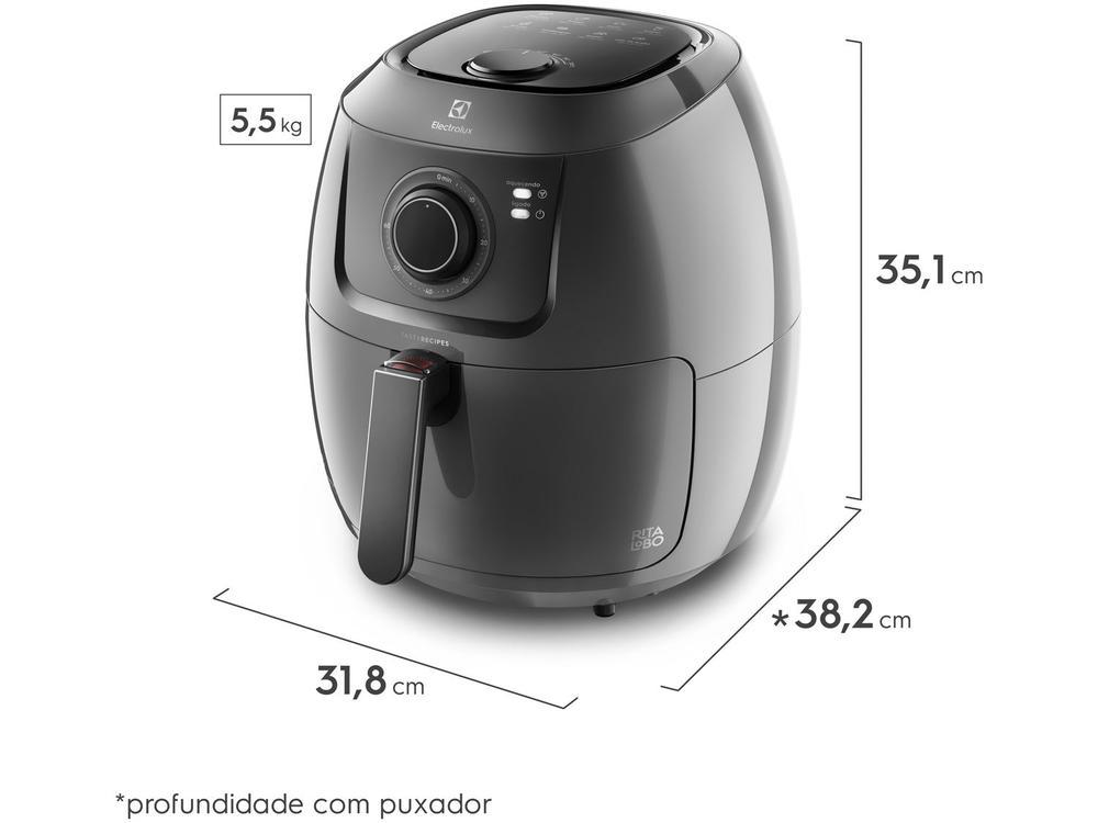 Air Fryer Electrolux Family Efficient EAF50 Grafite 6,5L com Timer - 4