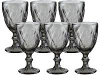 Jogo de Taças para Bebidas de Vidro 330ml 6 Peças Haus Diamond Empire - 1