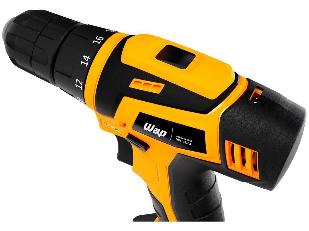Furadeira e Parafusadeira Wap a Bateria 12V com Maleta 13 Peças BPF 12K3 - 7