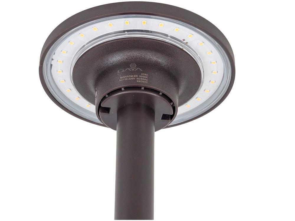 Balizador Solar LED de Chão Redondo Gaya - 3