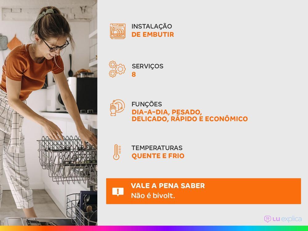 Lava-louças Brastemp 8 Serviços BLF08 - 2