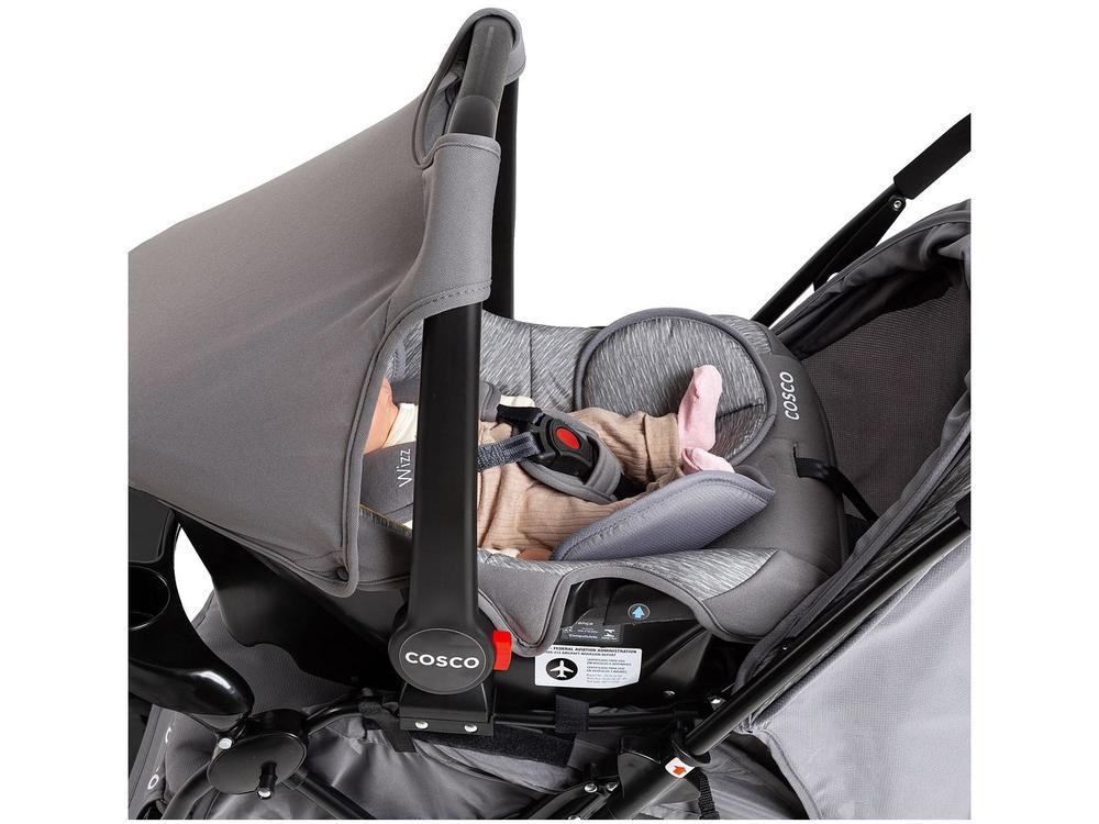Carrinho de Bebê com Bebê Conforto Cosco Kids - 18