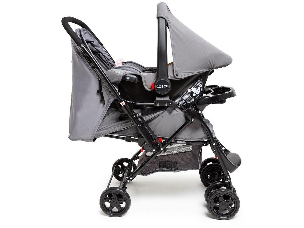 Carrinho de Bebê com Bebê Conforto Cosco Kids - 8