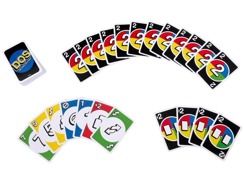 Jogo Uno Dos Mattel 112 Cartas - 5