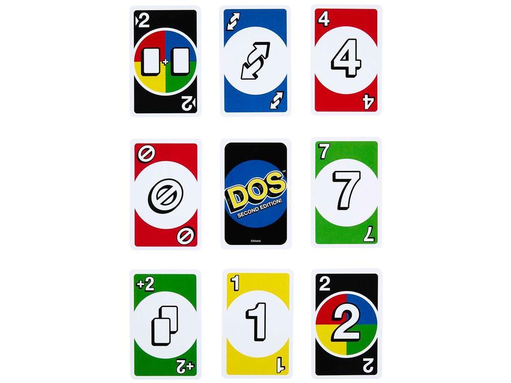 Jogo Uno Dos Mattel 112 Cartas - 6