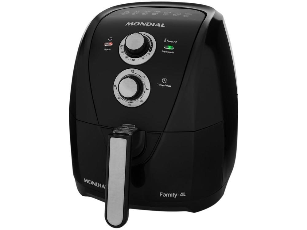 Air Fryer Mondial AFN-40-BFS Preto 4L com Timer - 10