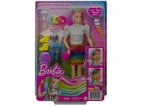 Boneca Barbie Penteado Arco-íris com Acessórios - 5