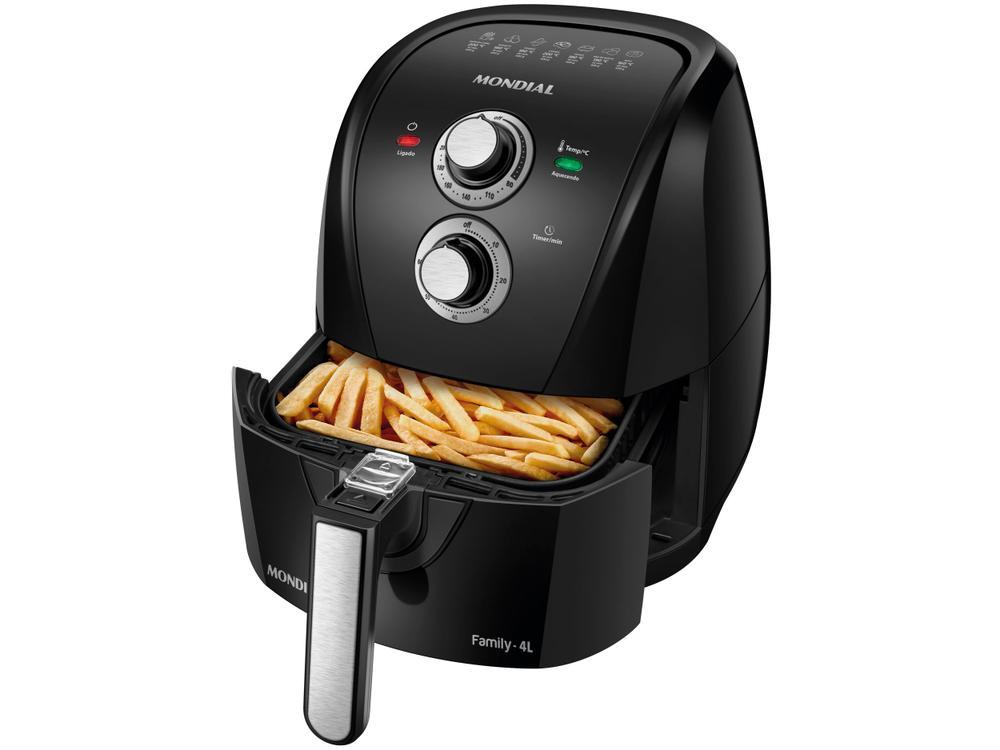 Air Fryer Mondial AFN-40-BFS Preto 4L com Timer - 10