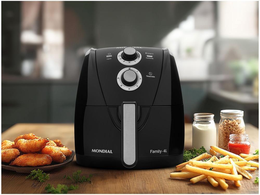 Air Fryer Mondial AFN-40-BFS Preto 4L com Timer - 21