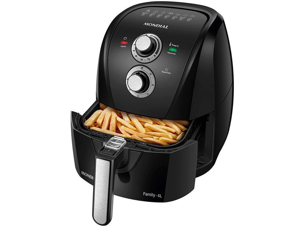 Air Fryer Mondial AFN-40-BFS Preto 4L com Timer - 1