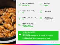 Air Fryer Mondial AFN-40-BFS Preto 4L com Timer - 11