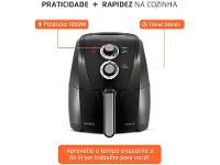 Air Fryer Mondial AFN-40-BFS Preto 4L com Timer - 17