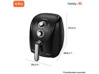 Air Fryer Mondial AFN-40-BFS Preto 4L com Timer - 18