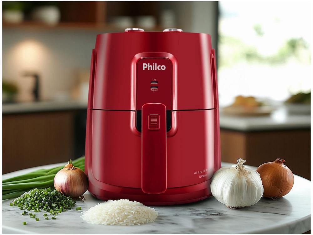Air Fryer Philco PFR15V Vermelha 3,2L com Timer - 3