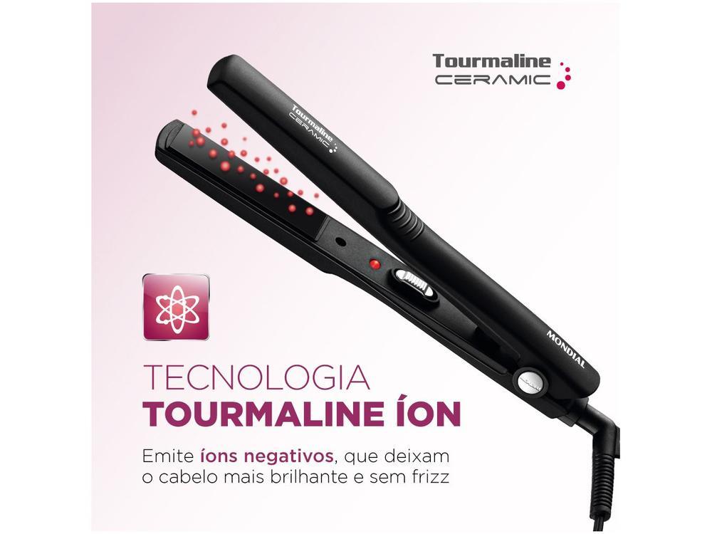 Chapinha/Prancha de Cabelo Mondial Tourmaline Ceramic P-15 220C - 2