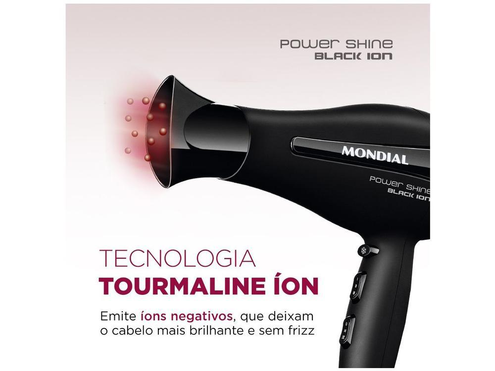 Secador de Cabelo Mondial Power Shine Black - 3